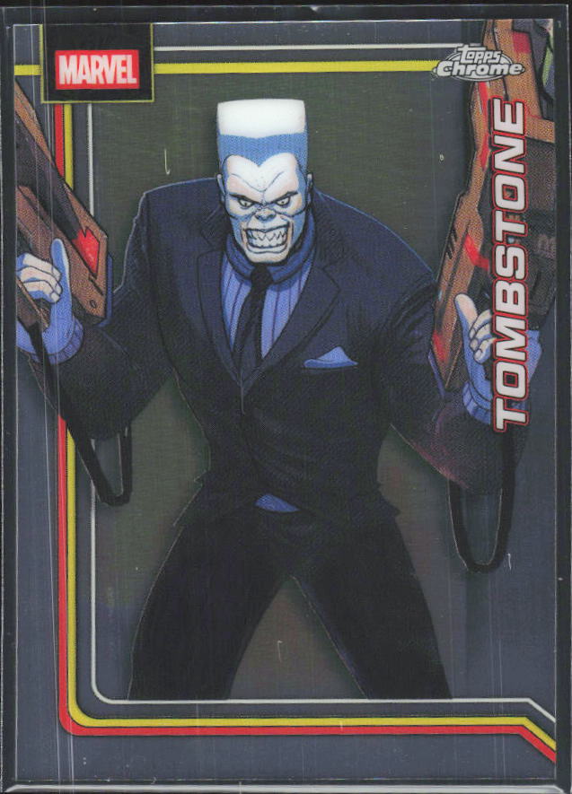 2026 Topps Chrome Marvel Comics #180 Tombstone – framsida