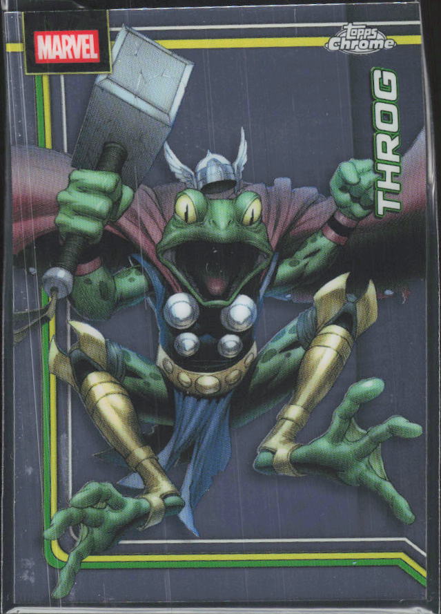 2026 Topps Chrome Marvel Comics #178 Throg – framsida