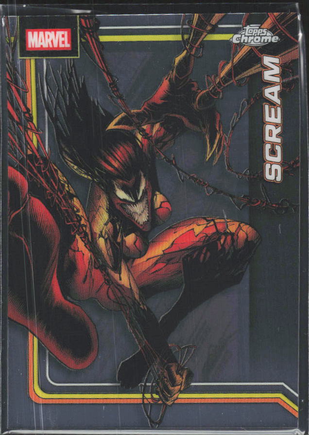 2026 Topps Chrome Marvel Comics #148 Scream – framsida