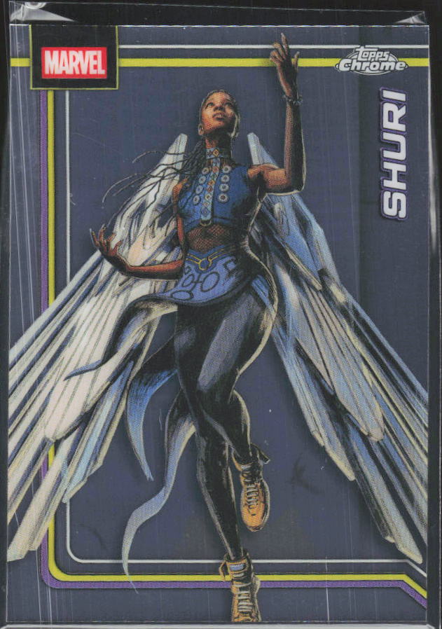 2026 Topps Chrome Marvel Comics #154 Shuri – framsida