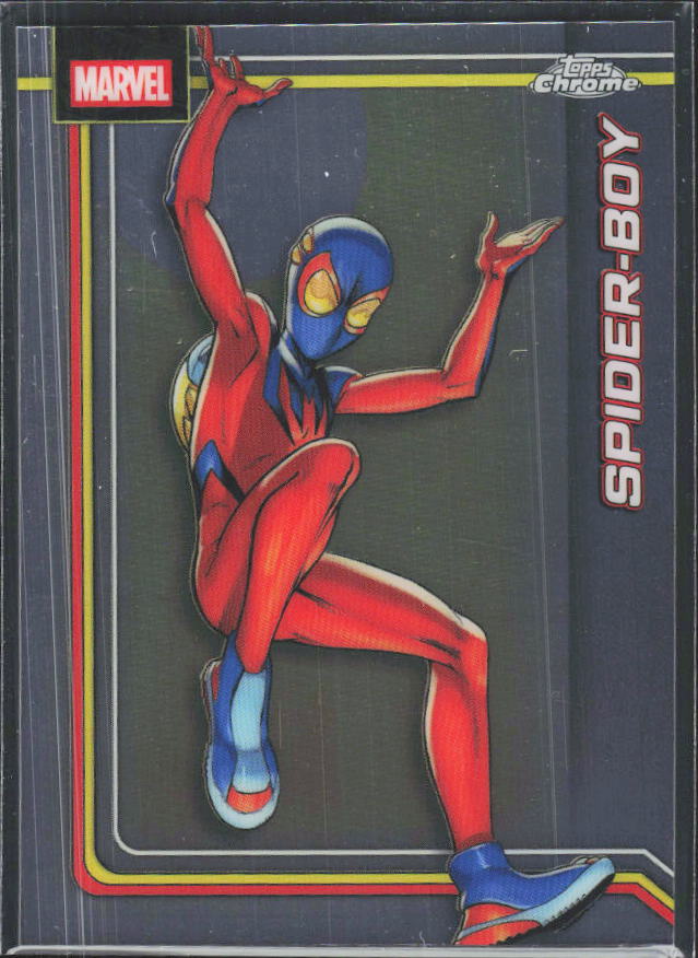 2026 Topps Chrome Marvel Comics #160 Spider-Boy – framsida