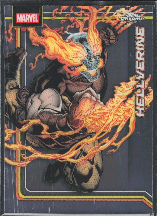 2026 Topps Chrome Marvel Comics #125 Hellverine – framsida