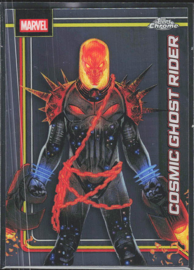 2026 Topps Chrome Marvel Comics #108 Cosmic Ghost Rider – framsida