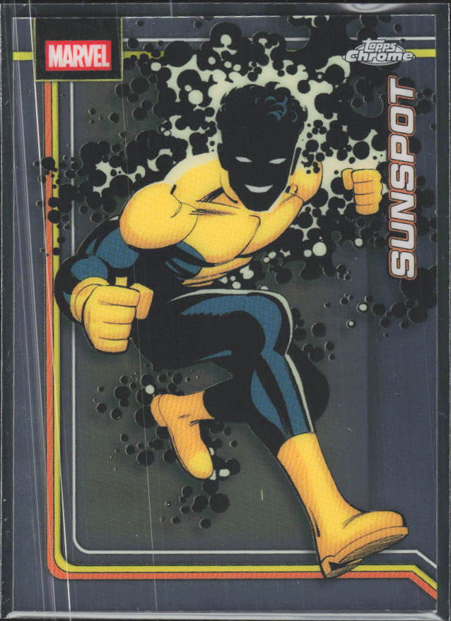 2026 Topps Chrome Marvel Comics #172 Sunspot – framsida