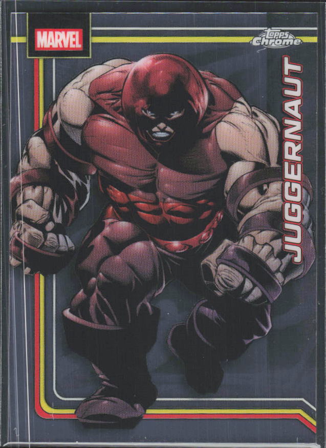 2026 Topps Chrome Marvel Comics #62 Juggernaut – framsida