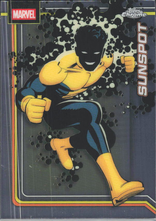 2026 Topps Chrome Marvel Comics #172 Sunspot – framsida