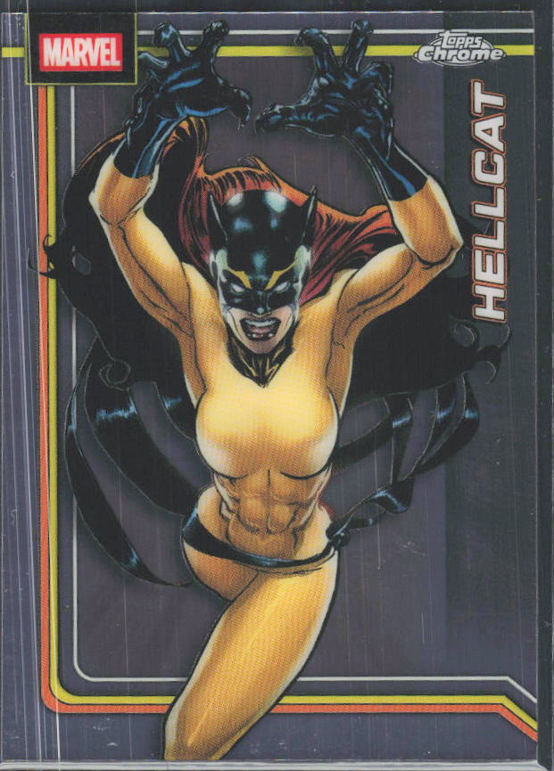 2026 Topps Chrome Marvel Comics #123 Hellcat – framsida