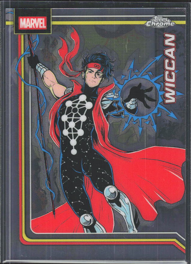 2026 Topps Chrome Marvel Comics #198 Wiccan – framsida