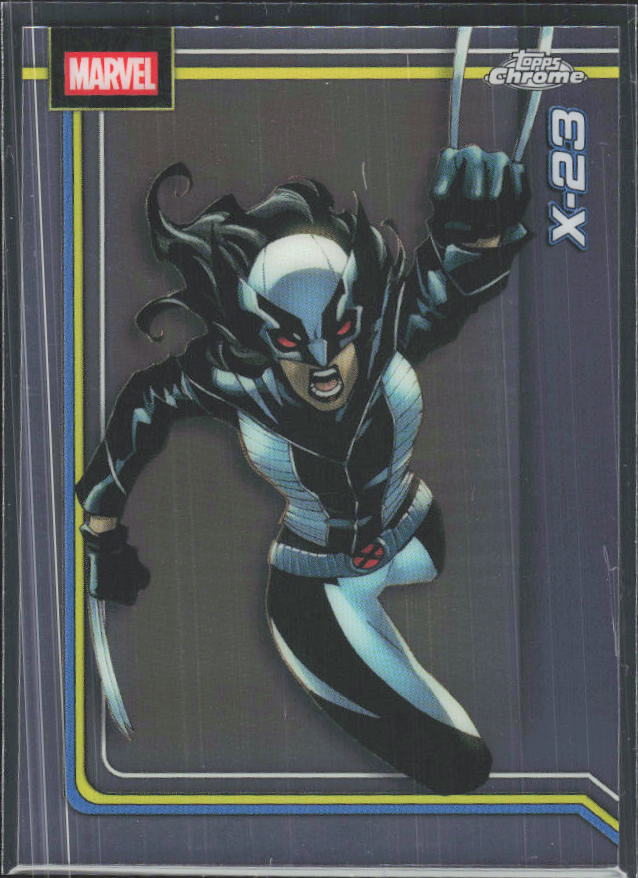 2026 Topps Chrome Marvel Comics #200 X-23 – framsida