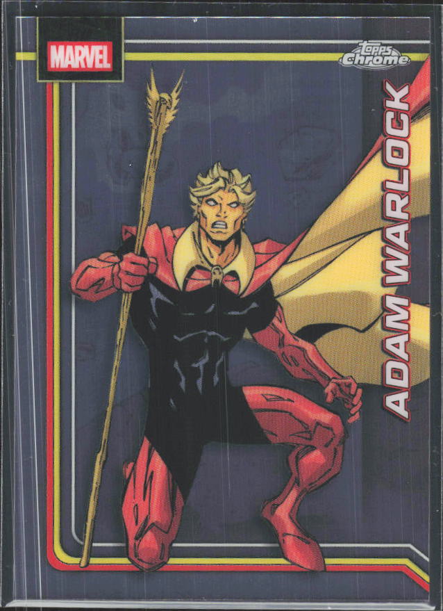 2026 Topps Chrome Marvel Comics #2 Adam Warlock – framsida