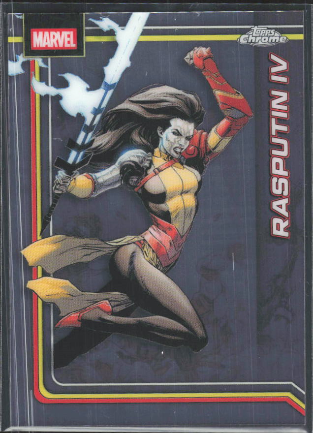 2026 Topps Chrome Marvel Comics #94 Rasputin IV – framsida