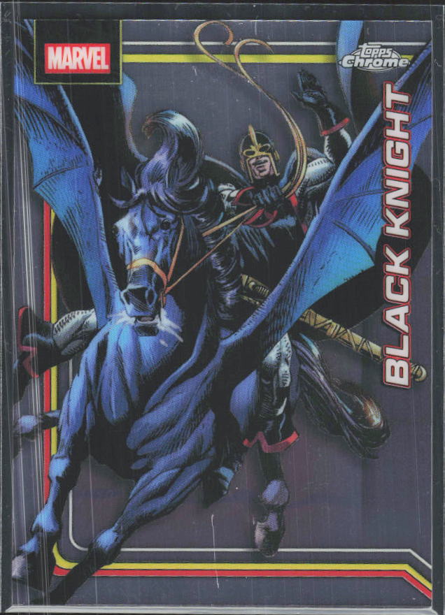 2026 Topps Chrome Marvel Comics #14 Black Knight – framsida
