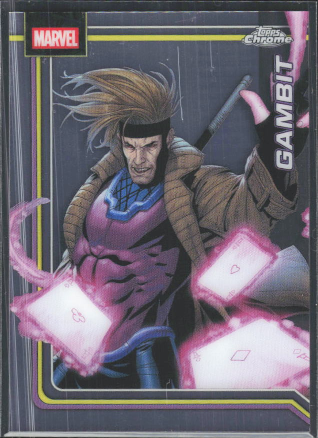 2026 Topps Chrome Marvel Comics #39 Gambit – framsida