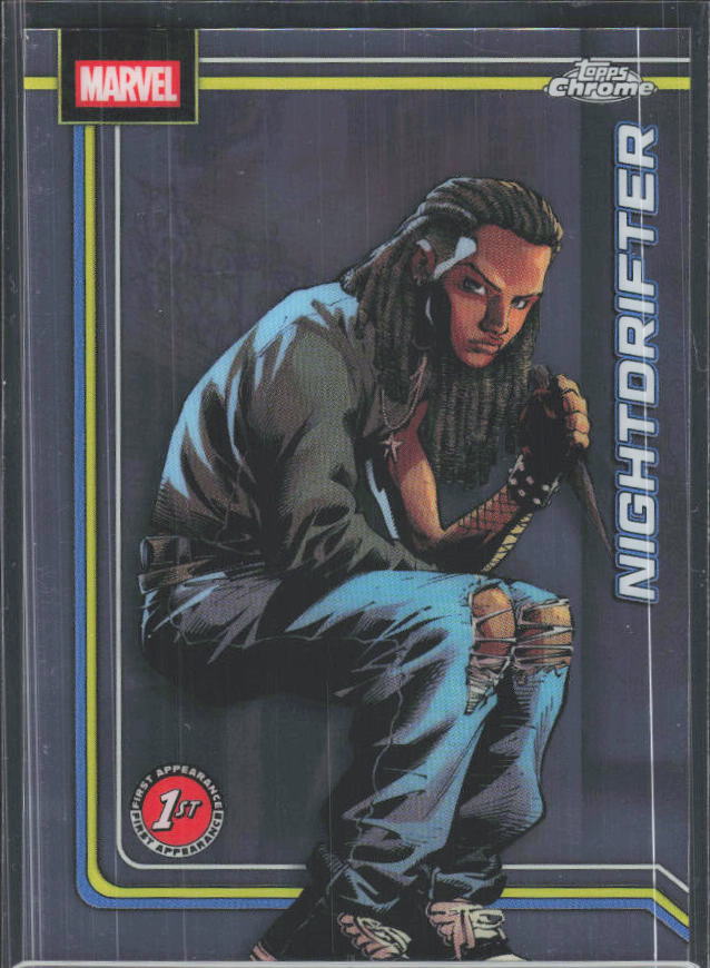 2026 Topps Chrome Marvel Comics #88 Nightdrifter – framsida