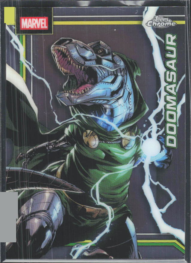 2026 Topps Chrome Marvel Comics #31 Doomasaur – framsida