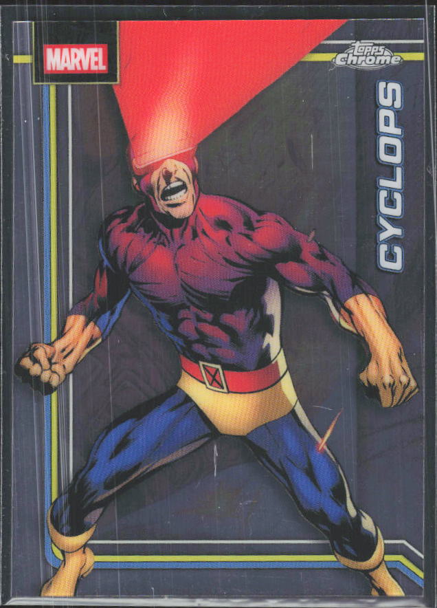2026 Topps Chrome Marvel Comics #24 Cyclops – framsida