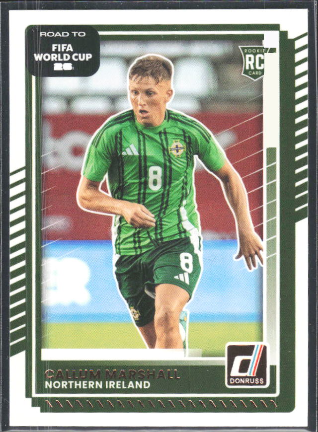 2025-26 Donruss Road to FIFA World Cup #47 Callum Marshall – framsida