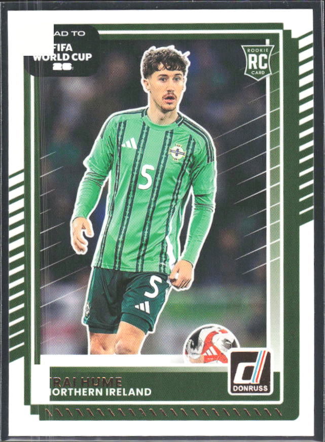 2025-26 Donruss Road to FIFA World Cup #46 Trai Hume – framsida