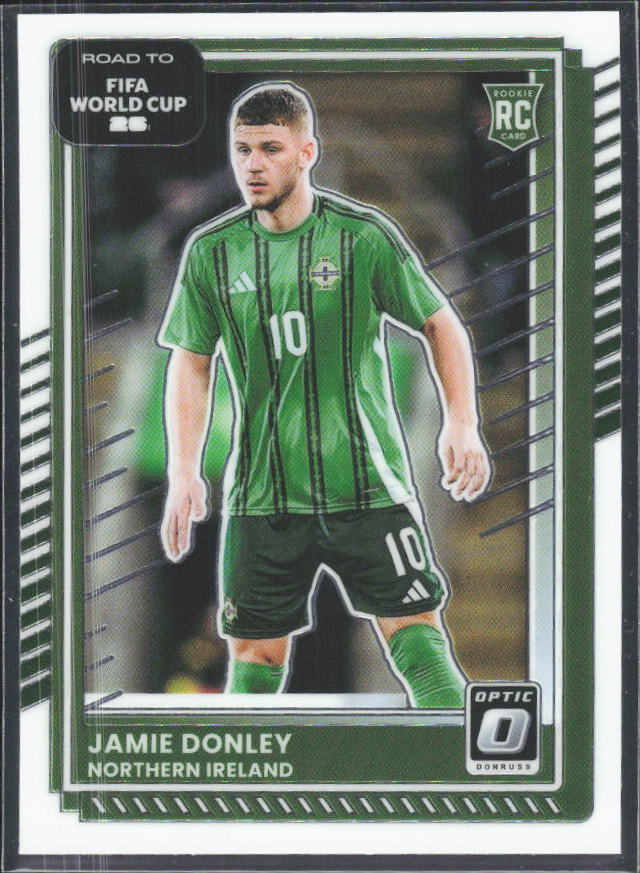 2025-26 Donruss Road to FIFA World Cup Optic #45 Jamie Donley – framsida