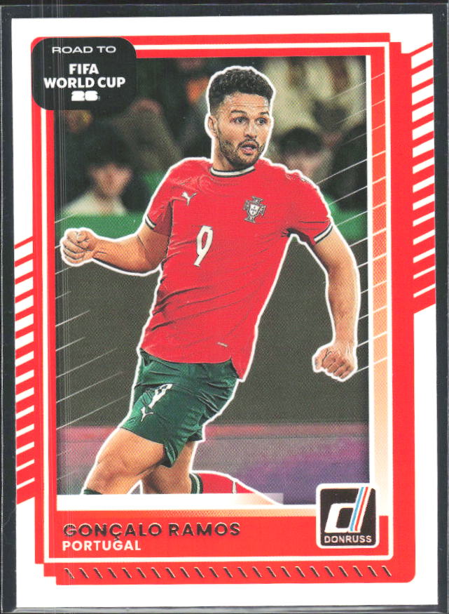 2025-26 Donruss Road to FIFA World Cup #95 Goncalo Ramos – framsida