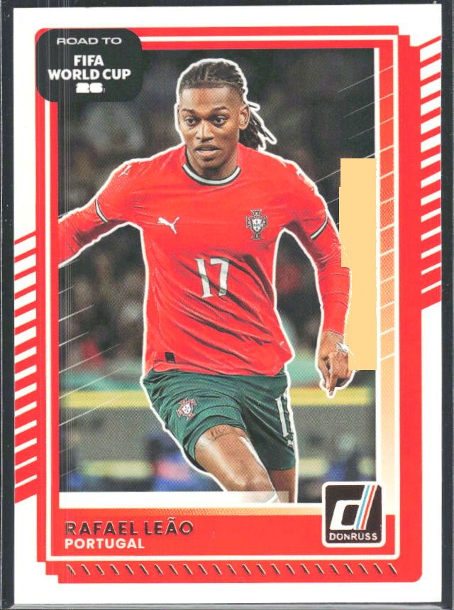 2025-26 Donruss Road to FIFA World Cup #84 Rafael Leao – framsida