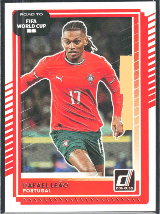 2025-26 Donruss Road to FIFA World Cup #84 Rafael Leao – framsida