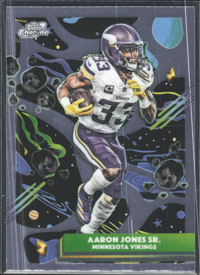 2025 Topps Cosmic Chrome #64 Aaron Jones Sr. – framsida