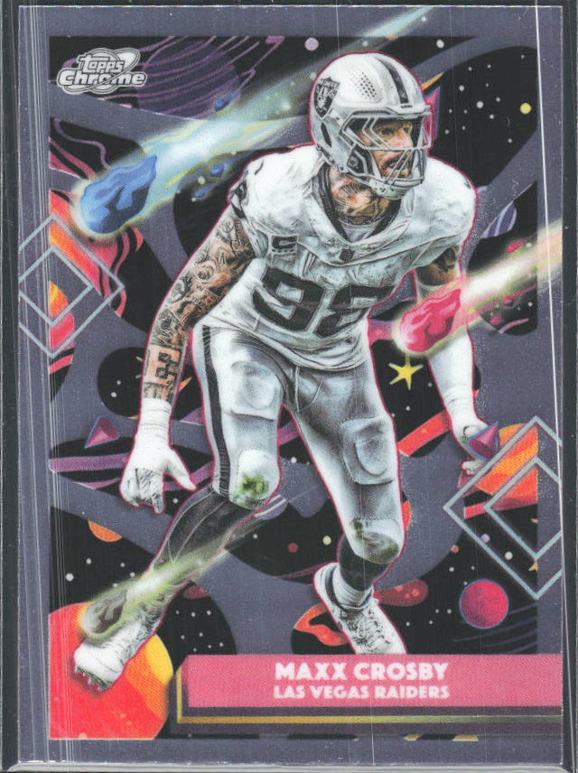 2025 Topps Cosmic Chrome #52 Maxx Crosby – framsida