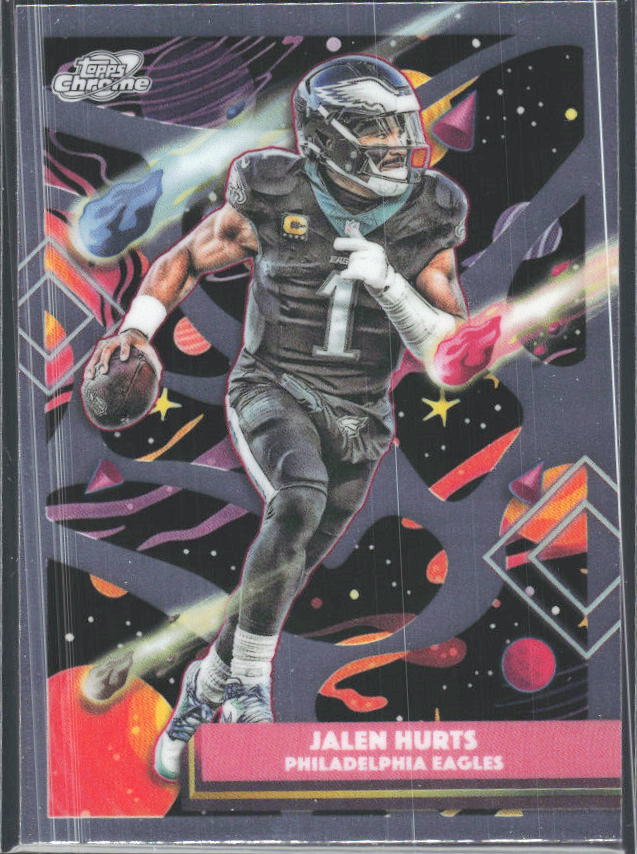 2025 Topps Cosmic Chrome #78 Jalen Hurts – framsida