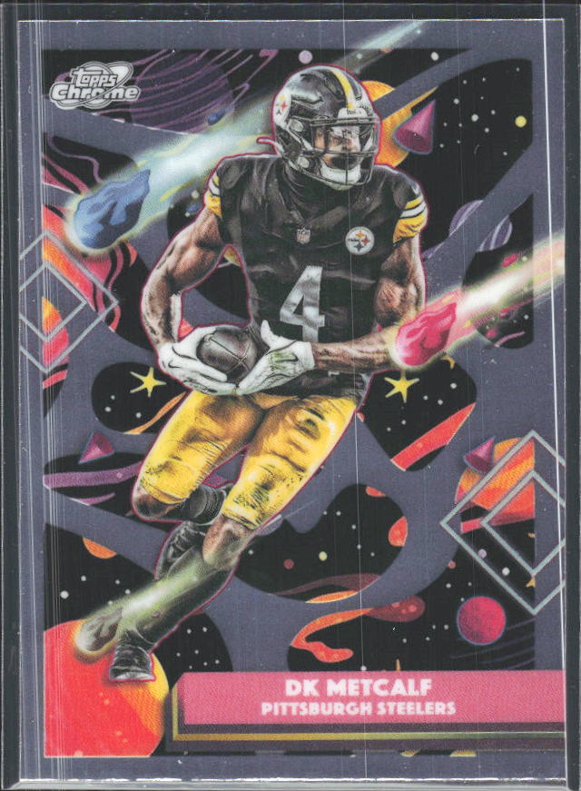 2025 Topps Cosmic Chrome #83 DK Metcalf – framsida
