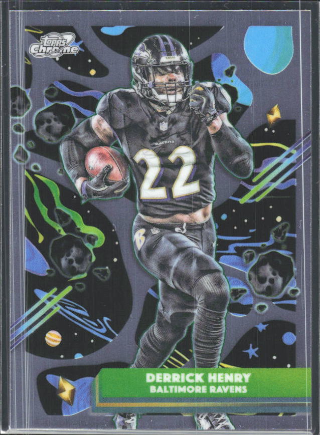 2025 Topps Cosmic Chrome #8 Derrick Henry – framsida
