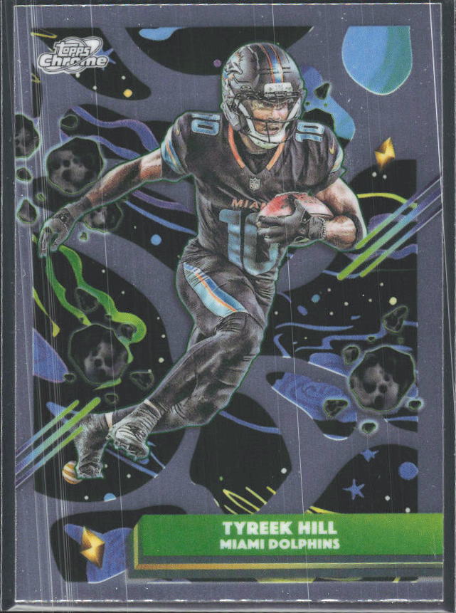 2025 Topps Cosmic Chrome #62 Tyreek Hill – framsida