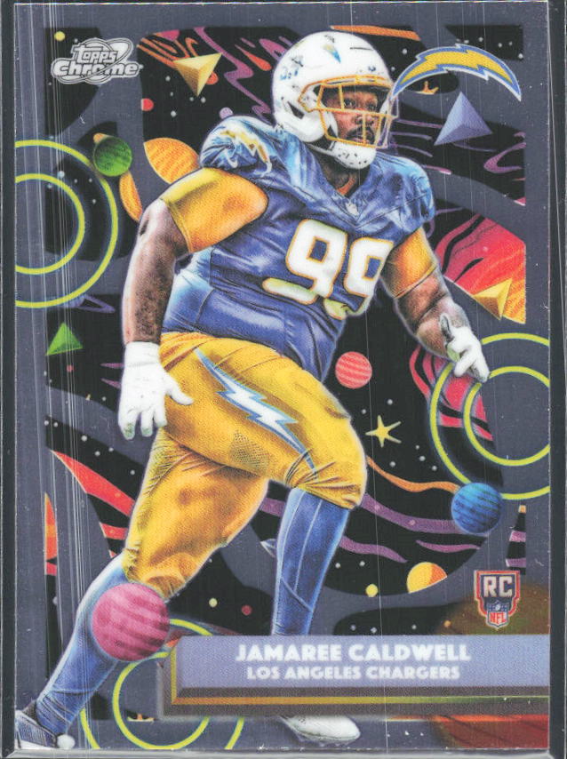 2025 Topps Cosmic Chrome #157 Jamaree Caldwell – framsida