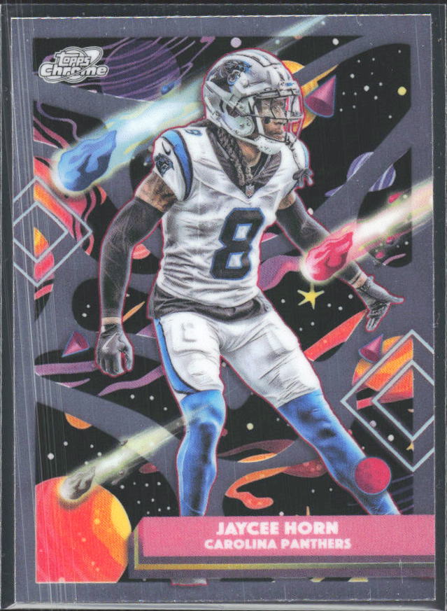 2025 Topps Cosmic Chrome #15 Jaycee Horn – framsida