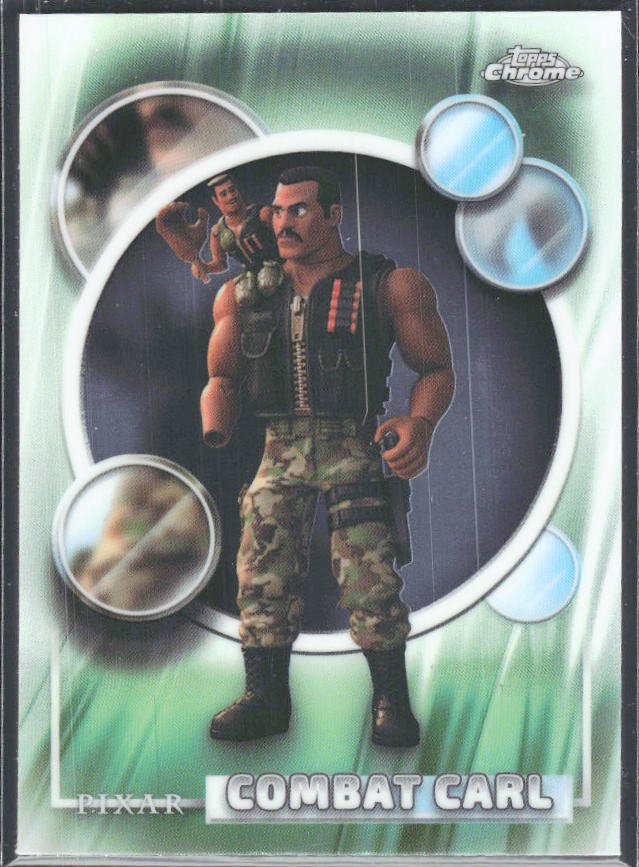 2026 Topps Chrome Disney #190 Combat Carl – framsida