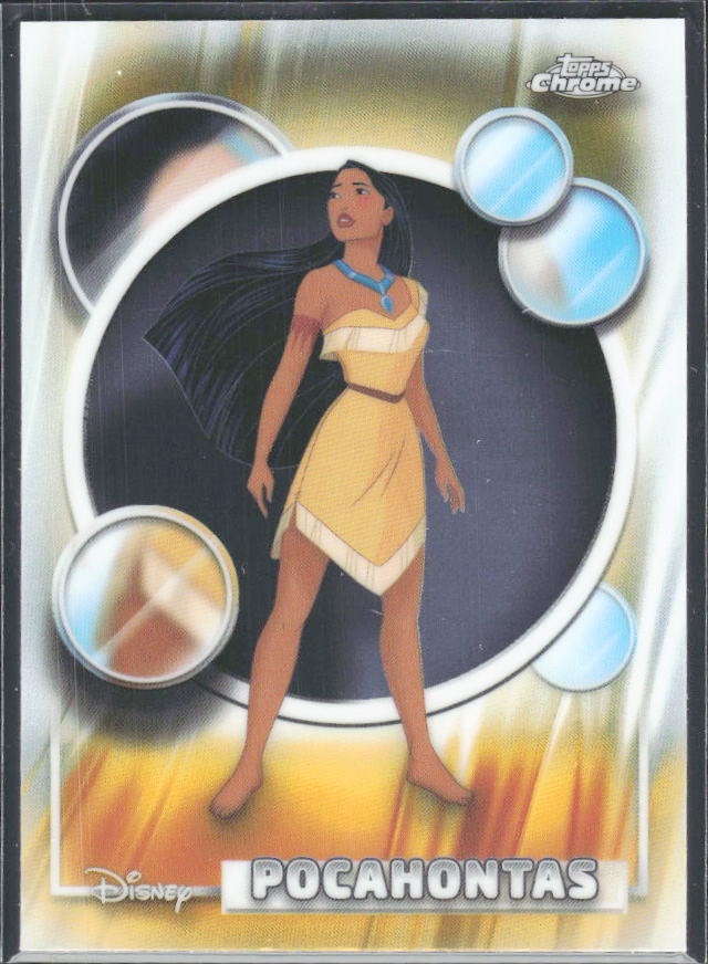 2026 Topps Chrome Disney #157 Pocahontas – framsida