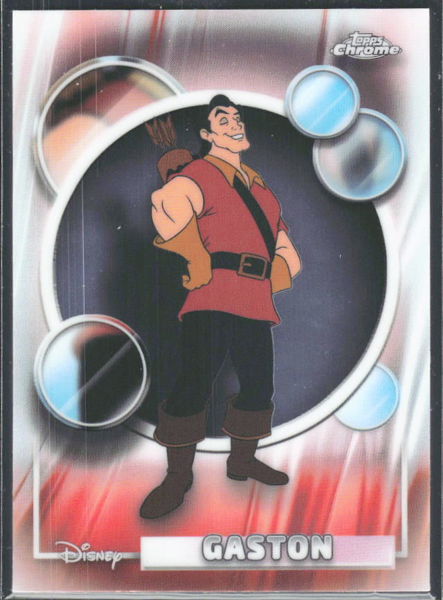 2026 Topps Chrome Disney #37 Gaston – framsida