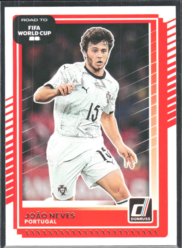 2025-26 Donruss Road to FIFA World Cup #86 Joao Neves – framsida