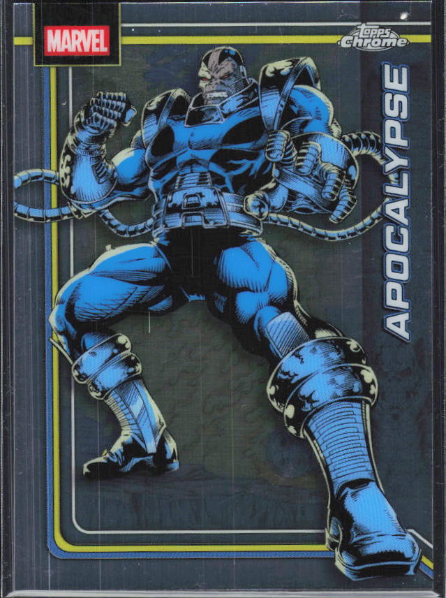 2026 Topps Chrome Marvel Comics #7 Apocalypse – framsida