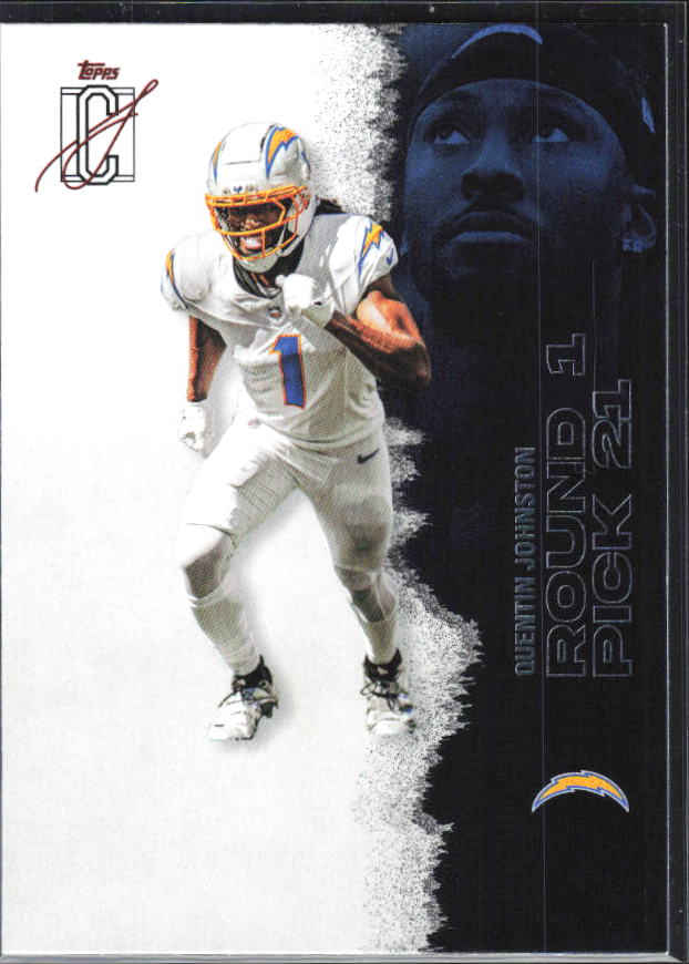 2025 Topps Signature Class #31 Quentin Johnston – framsida