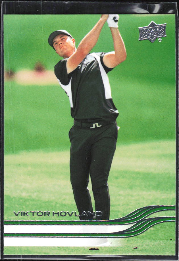 Viktor Hovland 2026 Upper Deck Golf #7 – framsida