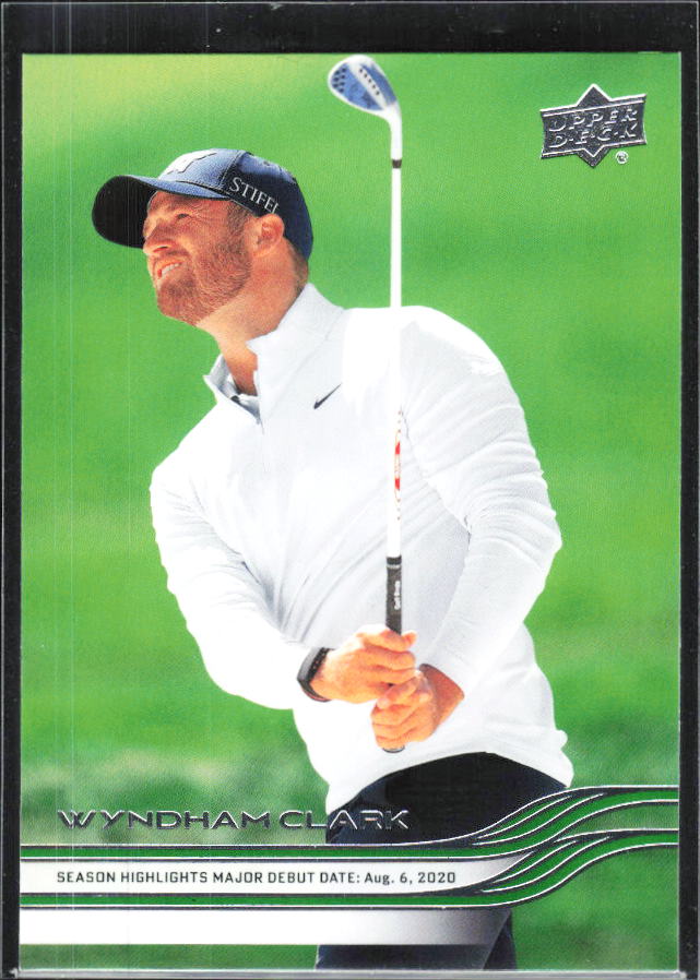 Wyndham Clark 2026 Upper Deck Golf #73 – framsida