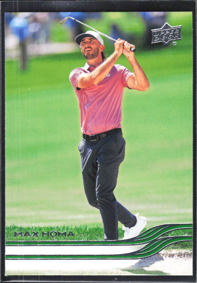 Max Homa 2026 Upper Deck Golf #20 – framsida