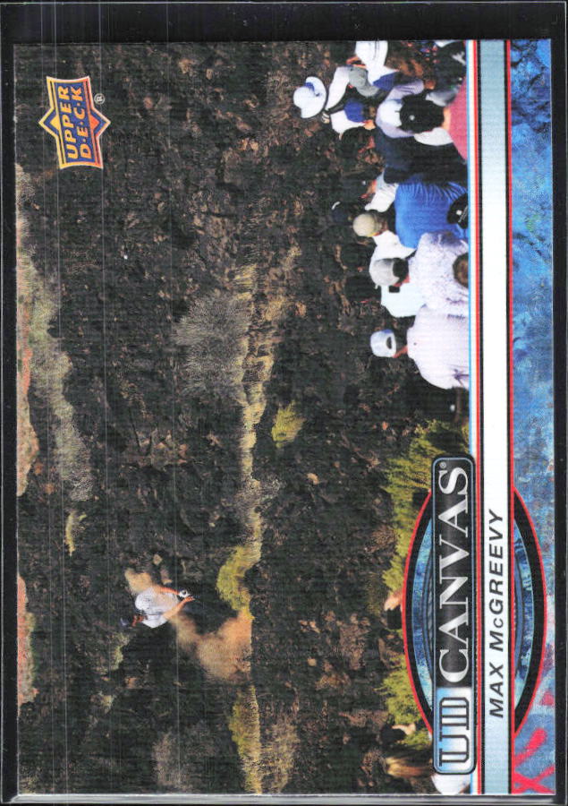 Max McGreevy 2026 Upper Deck Golf UD Canvas #C-13 – framsida