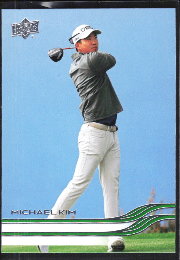 Michael Kim 2026 Upper Deck Golf #6 – framsida