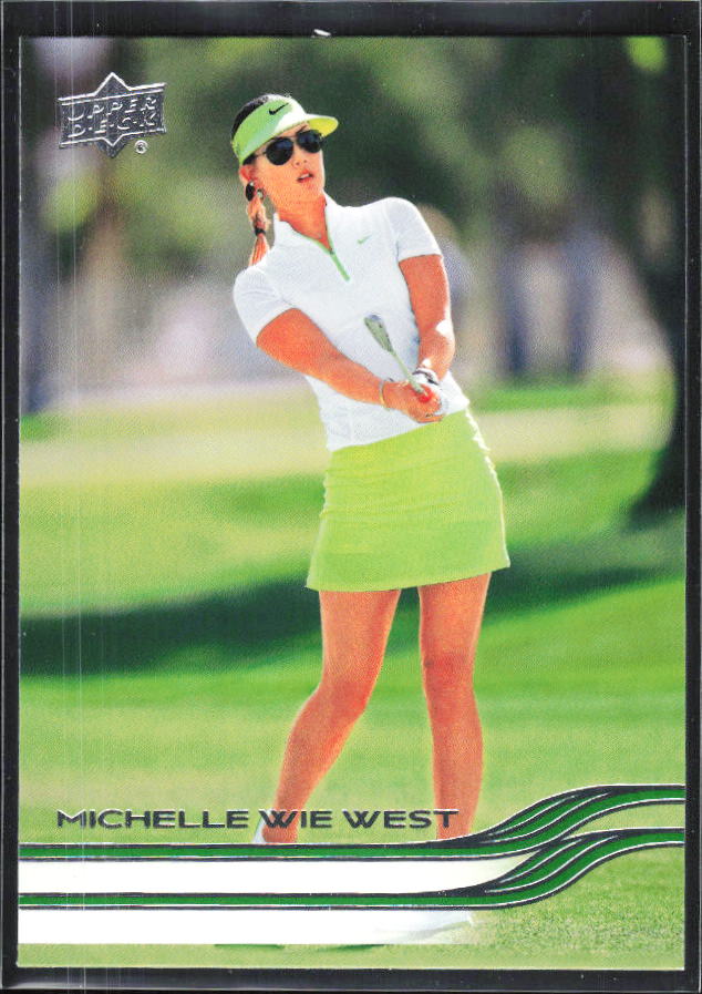 Michelle Wie West 2026 Upper Deck Golf #17 – framsida