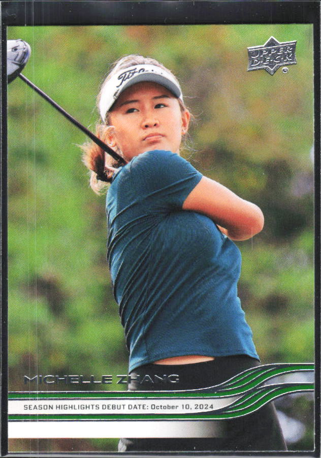 Michelle Zhang 2026 Upper Deck Golf #87 – framsida