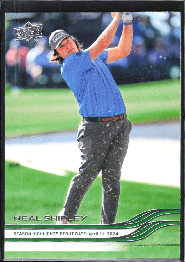 Neal Shipley 2026 Upper Deck Golf #92 – framsida