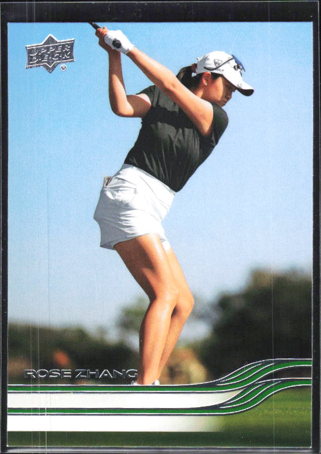 Rose Zhang 2026 Upper Deck Golf #13 – framsida