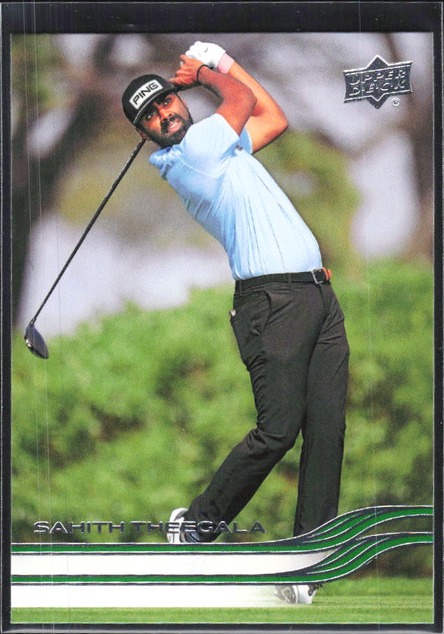 Sahith Theegala 2026 Upper Deck Golf #11 – framsida